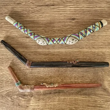 Tepi pipes for Rapé
