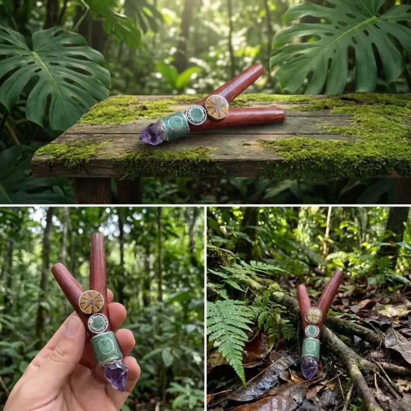 Kuripe Bloodwood Aya & Crystal